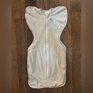 Love to Dream Grey Transition Swaddle Medium